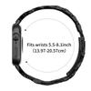 Watch Strap for Huawei Watch Fit 4 Pro/Fit 4/Fit 3 Seven Bead Stainless Steel Band with Rhinestone Ox Horn Style Connector