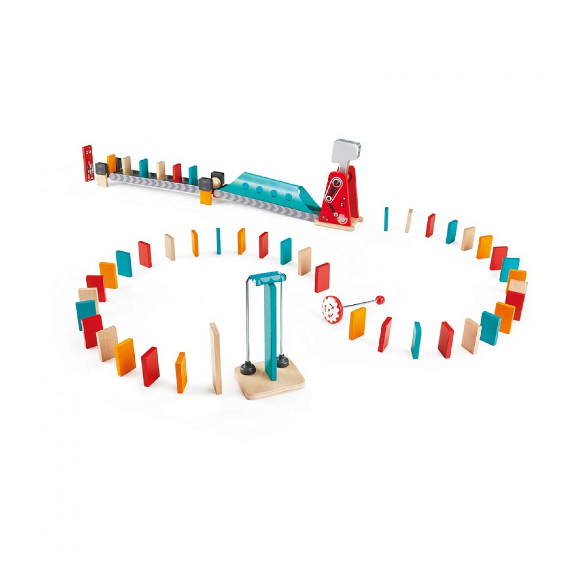 

Hape Large Hammered Domino Set E1056