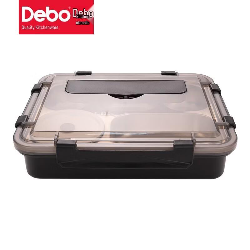 Debo Dias 304 Stainless Steel Portable 5-Compartment Lunch Box