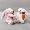 Jellycat Plush Rabbit Toy With Floppy Ears And Carrot For Kids Room Decor