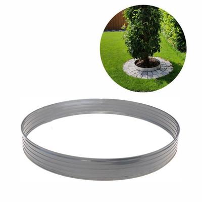 Aluminum Tree Ring - ICH-ZAPFE.DE - 100 Mm Diameter 1 M - Grey