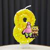 Cute  Candle Anime Number 0-9 Kids Birthday Cake Decoration Supplies Cute Cartoon  Party Accessories Supplies