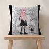 Pop Anime Bocchi The RRock Cushion Cover Pillow Cover Decor Pillowcase Printed Cushion Case For Couch