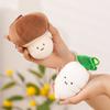 Kawaii 10-20CM Vegetable Plush Toys Cute Vegetables Pendant Onion Chili Mushroom Carrot Plush Pendant Keychain Toy