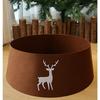 Jupe de sapin de Noël, Couvre-base de sapin de fête Décoration pour la décoration de la maison de Noël