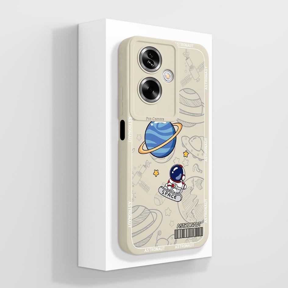 For OPPO A79 A77 A77s A78 A83 A91 A92 A93 A93s A94 A95 A96 4G 5G Phone Cases Lovely Panda Kitten Pattern Liquid Silicone Anti Slip Shell For OPPO Capa