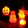 LED Pumpkin Candle Lamp - Halloween Atmosphere Night Light