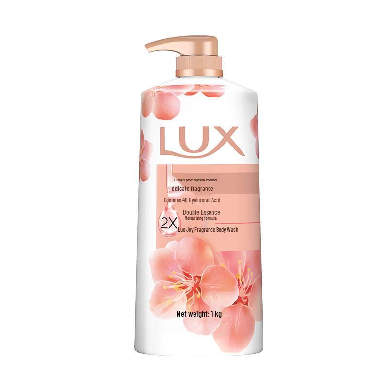 Lux Pink Peach Blossom Fragrance Shower Gel