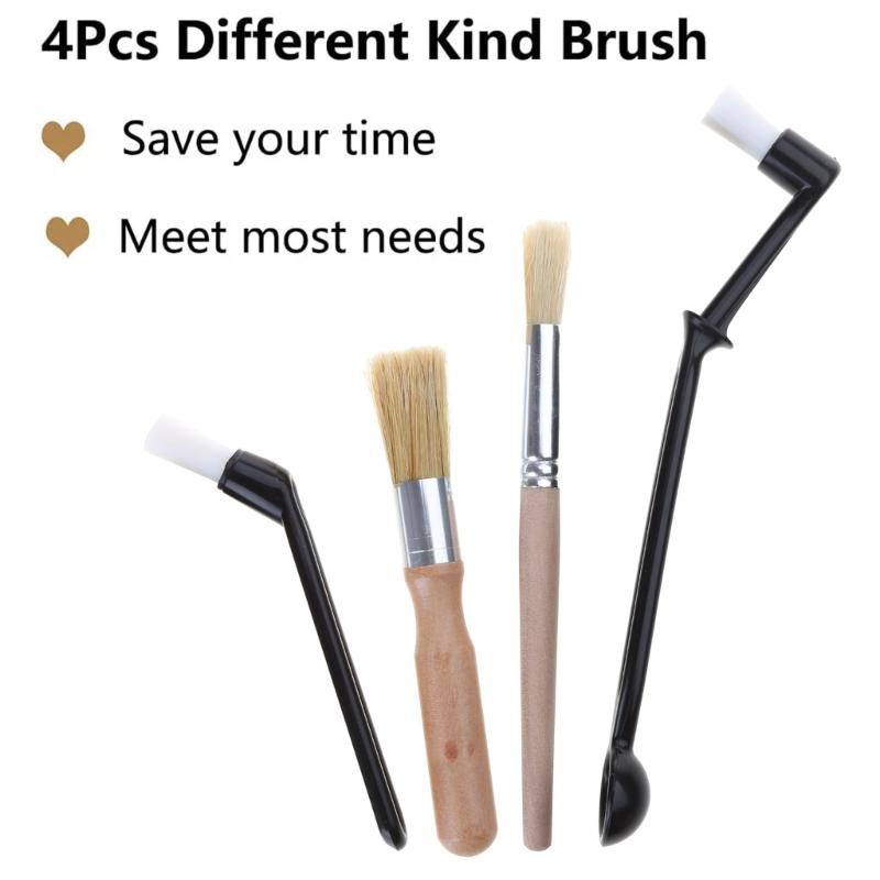 Coffee Machine Cleaning Brush Coffee Grinder Brush Coffee Grime Cleaning Brush