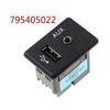 Global Vehicle USB Port 795405022 28023-5AA0A Automotive Auxiliary Tone Interface USB Interface Player Socket