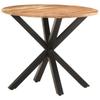 Side Table 68 x 68 x 56 cm Solid Acacia Wood