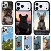 Französische Bulldogge Handyhülle für iPhone 17 Air 16 15 11 12 14 13 Pro Max Stoßfeste Hülle