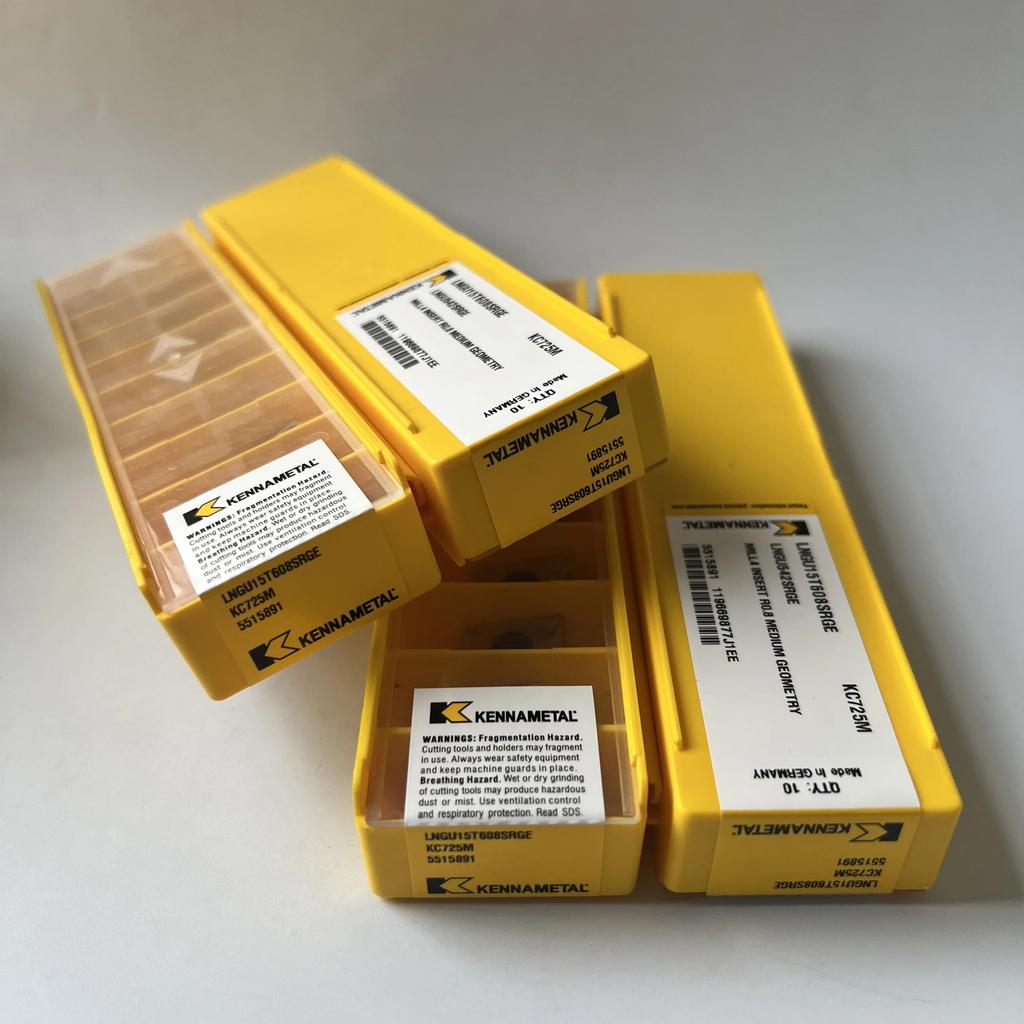 Original / LNGU15T608SRGE KC725M /  Industrial Indexable Carbide Inserts 10 Pcs