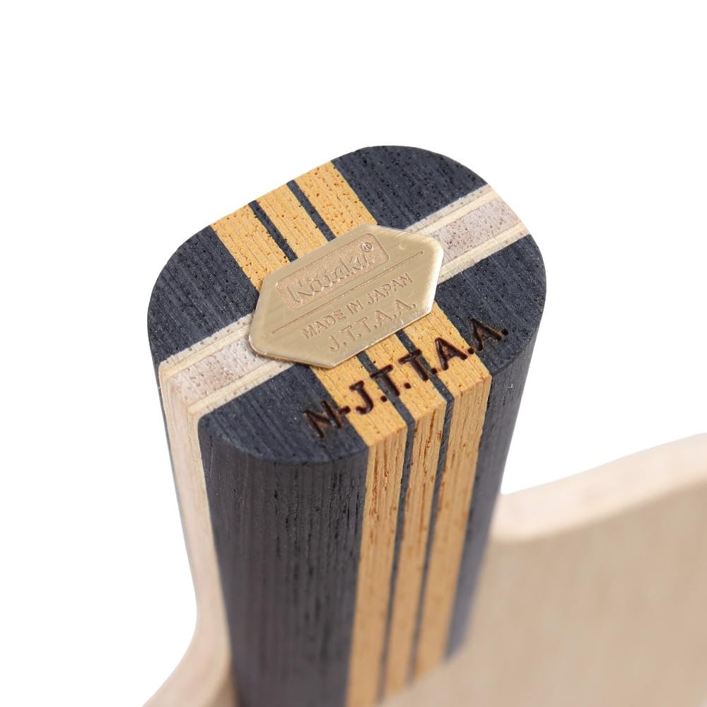 Nittaku Raquete de Tênis de Mesa Acústico C Suporte para Caneta Madeira Compensada (Estilo chinês) NE-6661