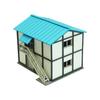 Sankei Miniatuart Petit Prefab Hut Paper Craft 1/220 MP01-158
