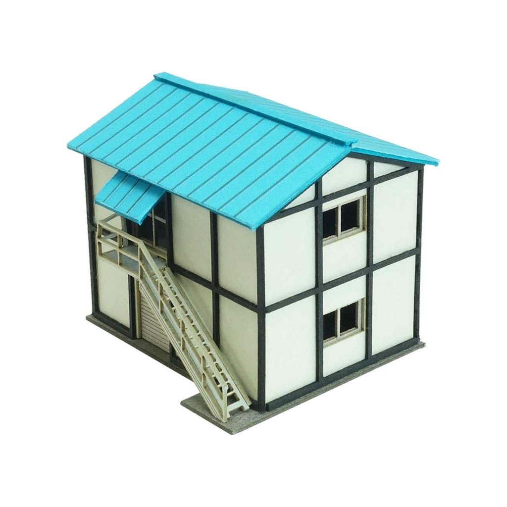 Sankei Miniatuart Petit Prefab Hut Paper Craft 1/220 MP01-158
