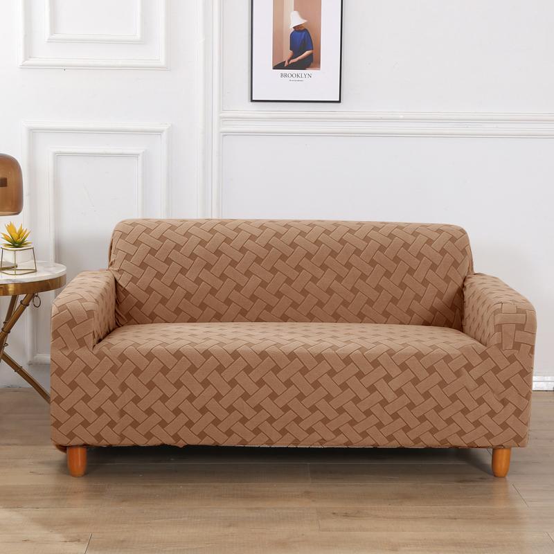 Thick Jacquard Sofa Seat Cushion Cover Funiture Protector Couch Covers for Sofas Anti-dust Removable Seat Slipcover Kids Pets