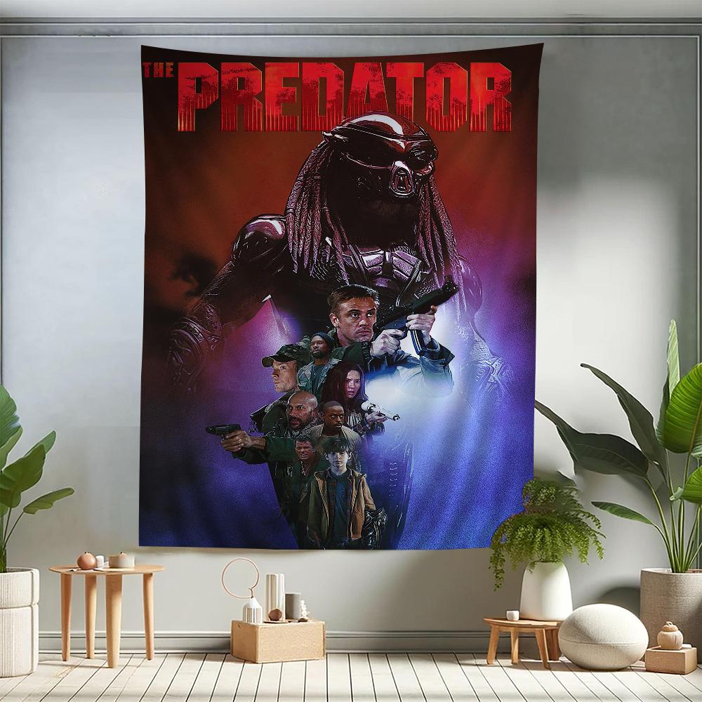 The Predator Cartoon Tapestry Home Decoration hippie bohemian decoration divination Home Decor