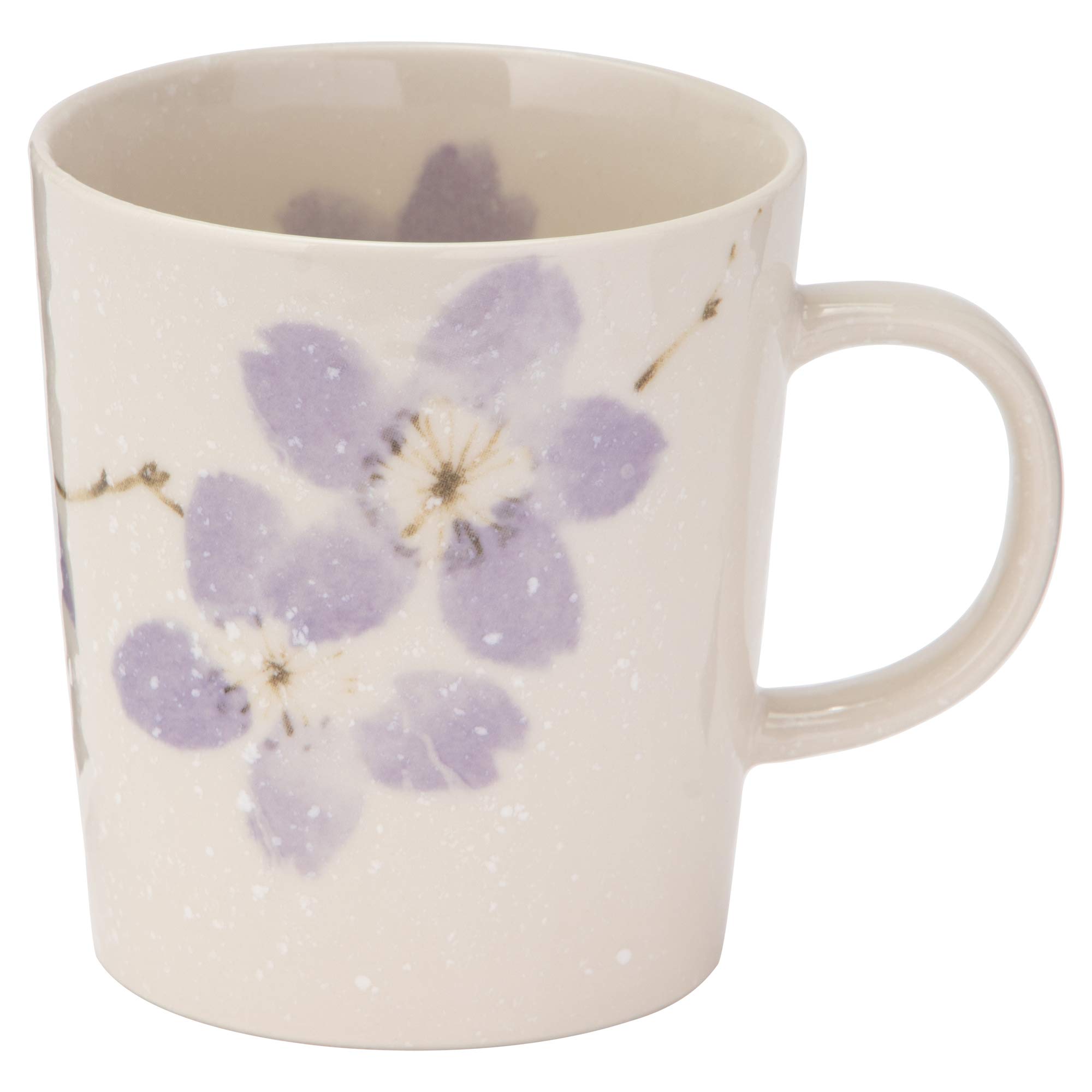 Mino ware lightweight tableware Miyama Sakura Mug Purple K80031  KARUI UTSUWA