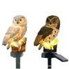Solar Resin Owl Light - Outdoor Waterproof Landscape Garden Lamp