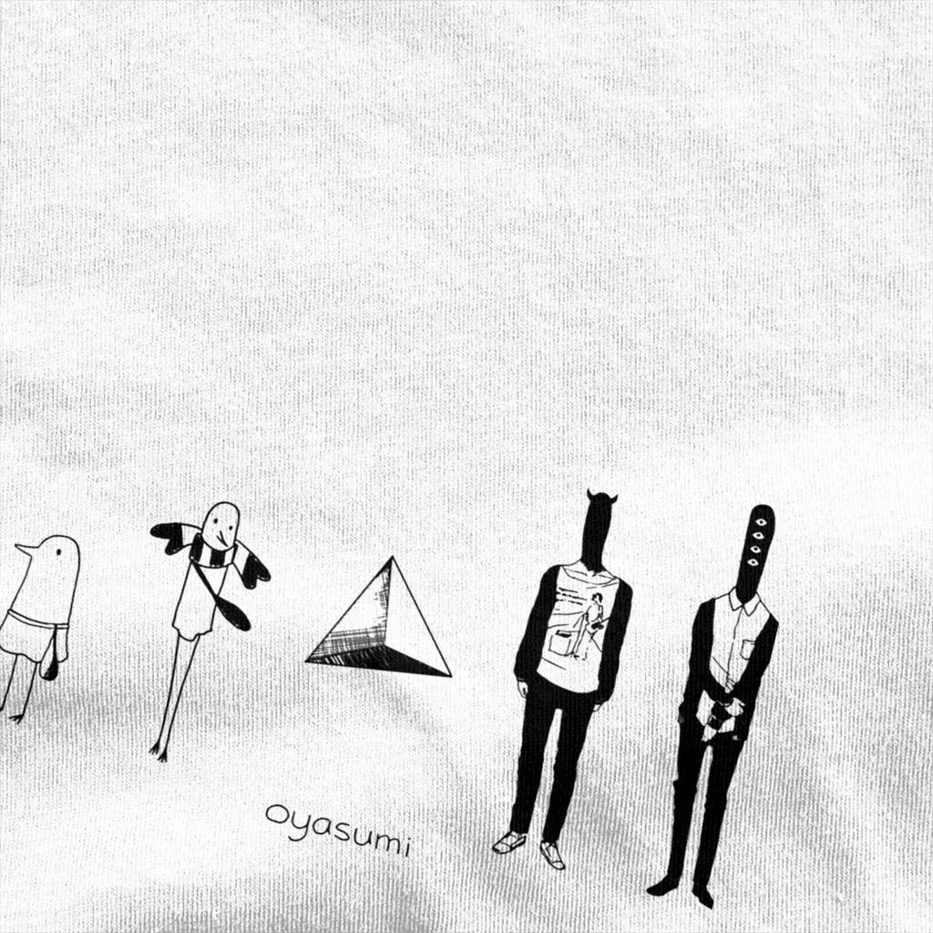 Men Women's Oyasumi Punpun Shirts Apparel Crazy Cotton T Shirts Top Tee Clothes Unique