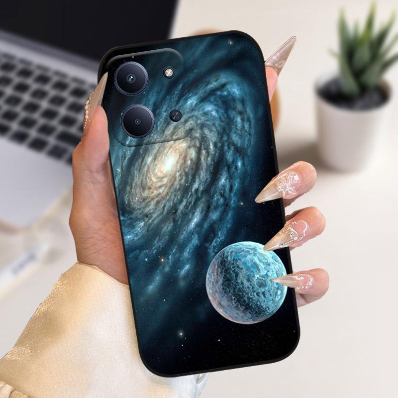 For Xiaomi Redmi 15C 173mm Phone Case Shookproof Soft TPU Silicone Back Cover Stylish Painting Fundas For Poco C85 5G Cases 15 C