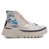 Li Ning Wei Wu Comfortable Daily High-Top Lifestyle Shoes Men Shoes White Blue AGCQ209-3