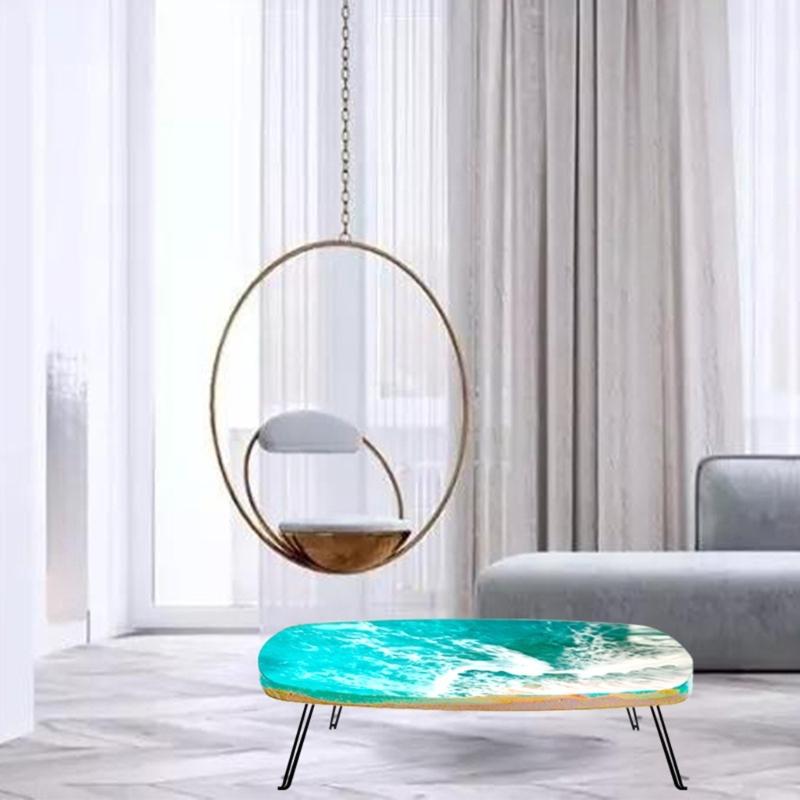 Velká silikonová forma na odlévání říčního stolu DIY řemesla výroba šperků dekorace