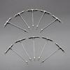 High Strength Fishing Swivels and Snap Swivels, Heavy Duty Balls Bearing Swivels with Welded Rings for Saltwater Fishing