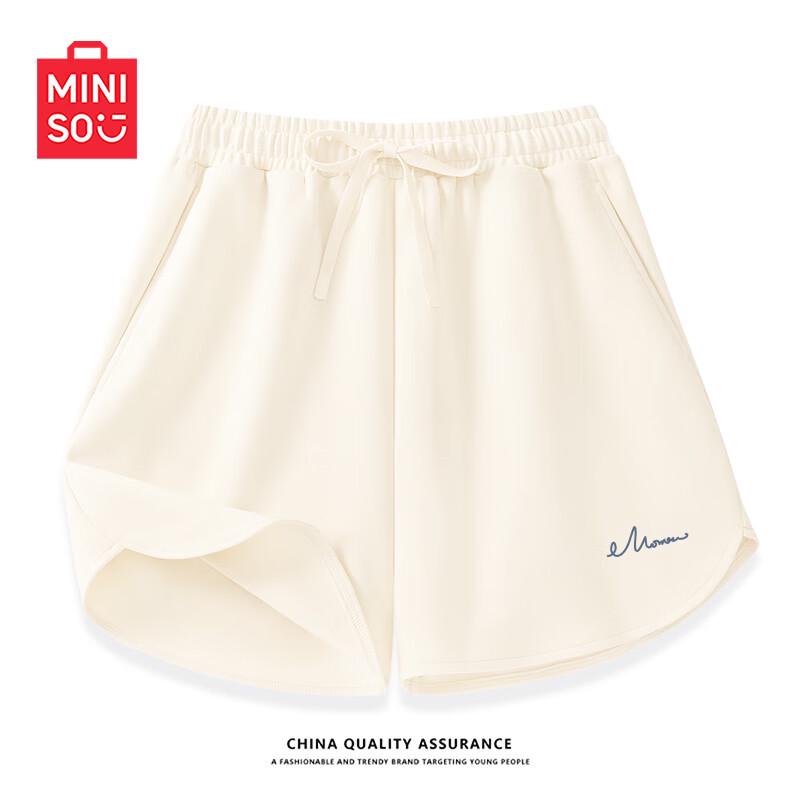 MINISO Women s Quick-Dry Cooling Sport Shorts M
