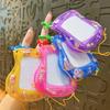 Travel Size Small Magnetic Art Boards Colorful Key RingS Clip Portable Doodling Set Plastic Texture Suitable for Children