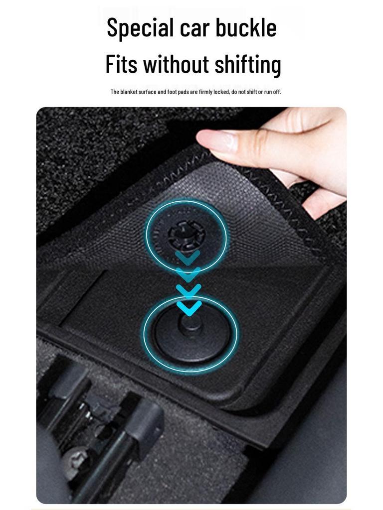 Custom Saint Mao Car Floor Mats for Changan Deepal S07/S05 - Full TPE, Baby-Safe, 0 Formaldehyde, Injection Molded.