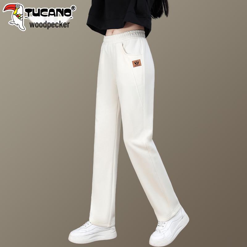 

Woodpecker Women s White Straight Leg Casual Slimming Pants - Spring/Autumn 2025 Collection 2XL (suggested 125—140 jin)