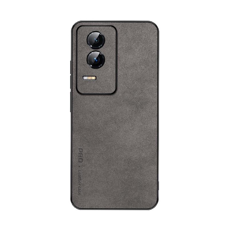 Honor GT Phone Case, Huawei Honor GT Protective Cover, Shockproof, Full Lens Protection, Soft, Simple Silicone Outer Case, WoAnd Leather Case, Gray