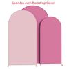 Two-Color Arch Cover Festival Balloons & U-Shaped Background Cloth Party Decoration