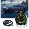 ELING 85mm (3 3/8'') Speedometer GPS 30 60 120 200 Km/h MPH 80 160 MPH Odometer with 7 Colors Backlight for Motorcycle Yacht