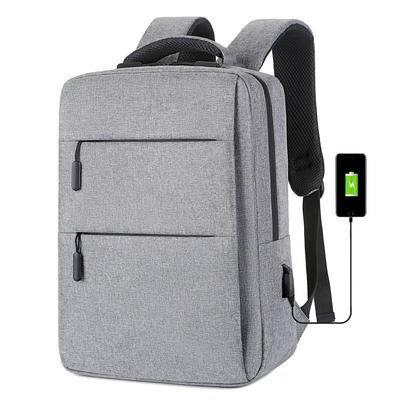 Cross-Border Business Computer Backpack with USB, 17.3" & 15.6" Sizes, Outdoor Use, Custom Logo Option