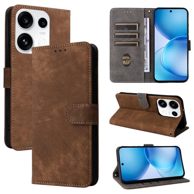 OPPO Reno 16 Wallet Phone Case with RFID Blocking Credit Card Holder, Phone Case Cover with Kickstand for OPPO Reno 16