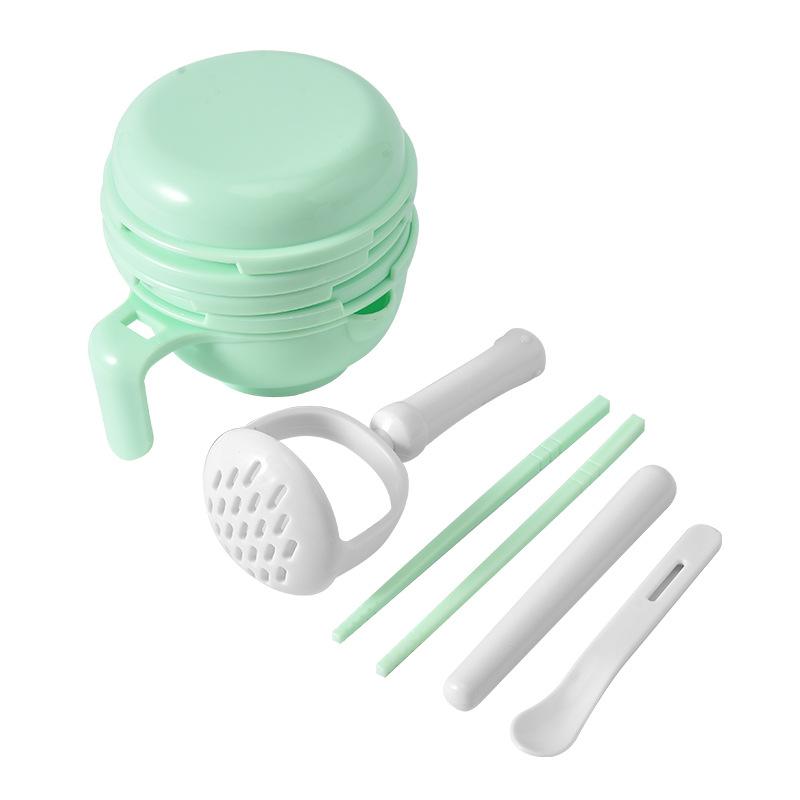 Baby supplementary food grinding bowl baby manual grinder children's fruit cooking supplementary food tool set