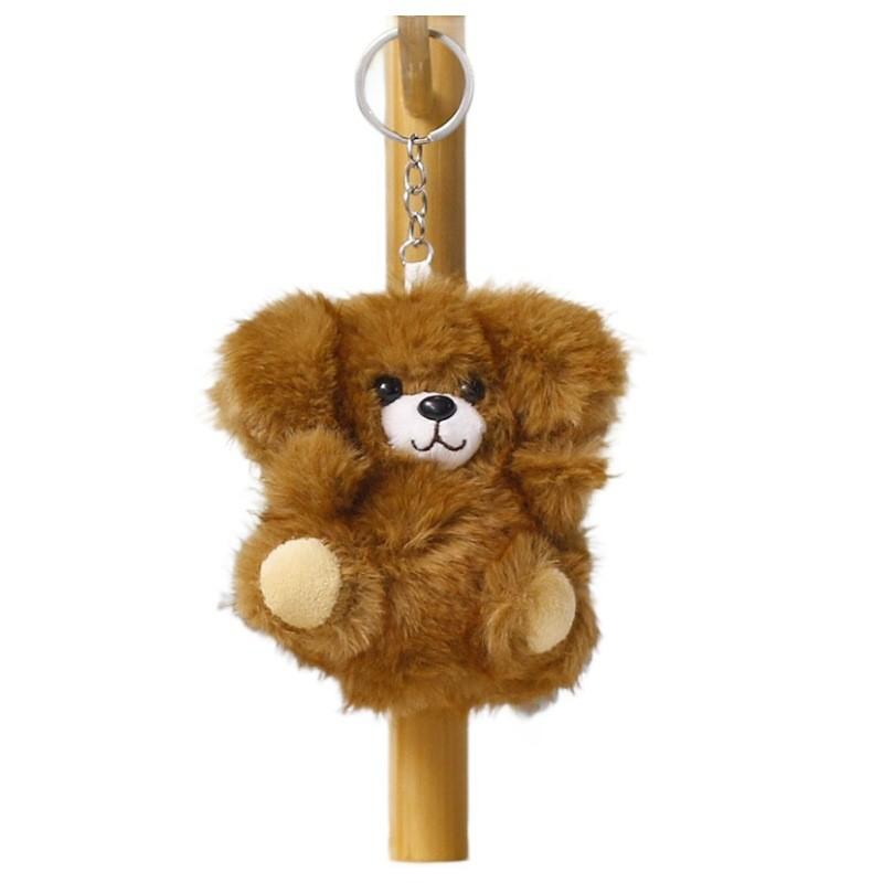 Plush Bear Keychain With Pp Cotton Filling For Kids And Adults