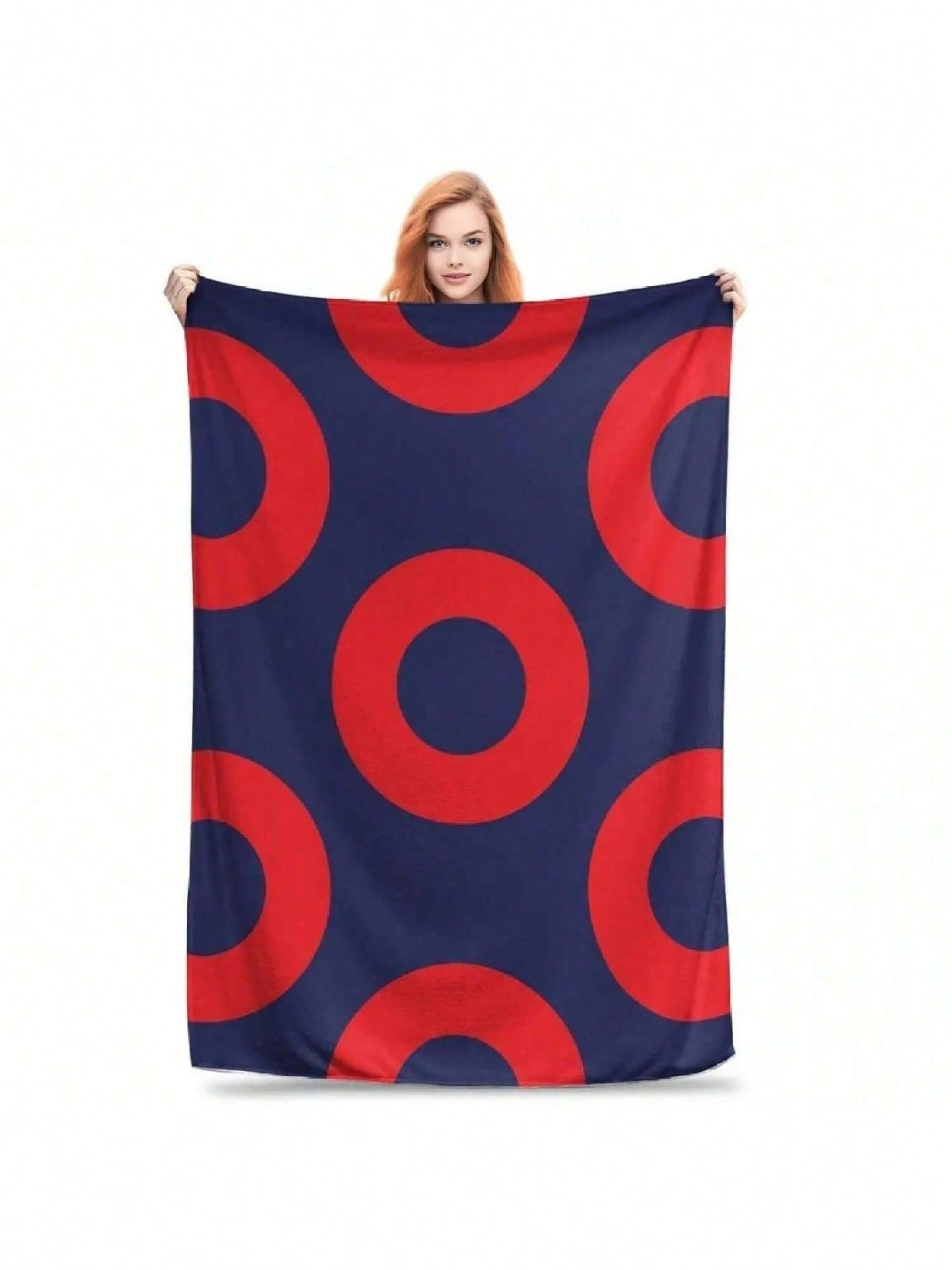 

Fishman Doughnut Phish Pattern By Custeez Blankets Fleece Lightweight Sofa Throw Blankets For Home Office Throws Bedspread Quilt 75X95CM сірий колір