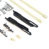 ESR677 12 Pieces Sunroof Sliding Roof Slider Shifter Runner Lifter Guide Clips Repair Kit for Renault Clio MK2 II X65  BB CB SB 1998-2016
