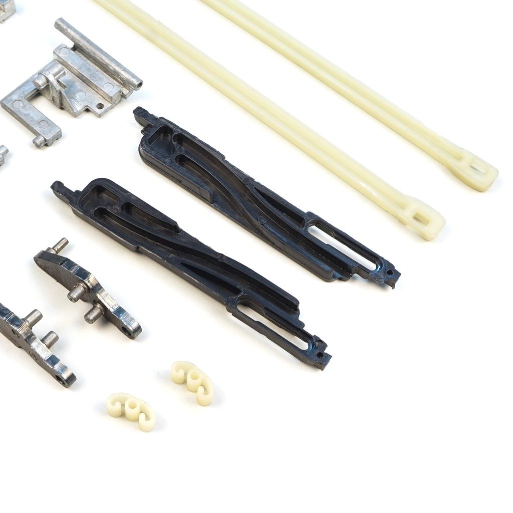 ESR677 12 Pieces Sunroof Sliding Roof Slider Shifter Runner Lifter Guide Clips Repair Kit for Renault Clio MK2 II X65  BB CB SB 1998-2016
