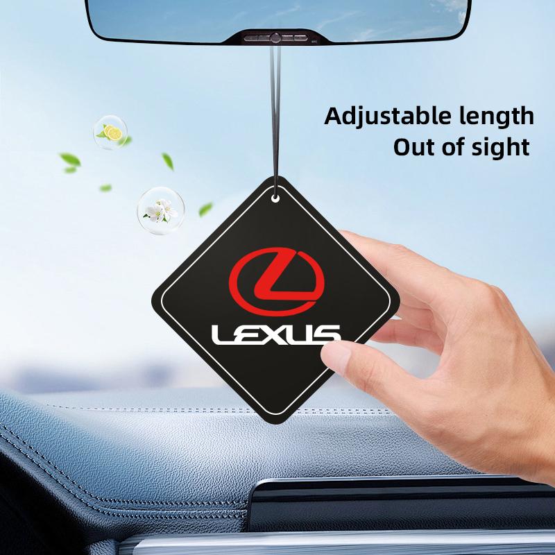 Car Fragrance Tablets Air Freshener Perfume Decoration Pendant For Lexus RX330 IS250 Ct200h ES300h RX350 Car Flavoring Keychain