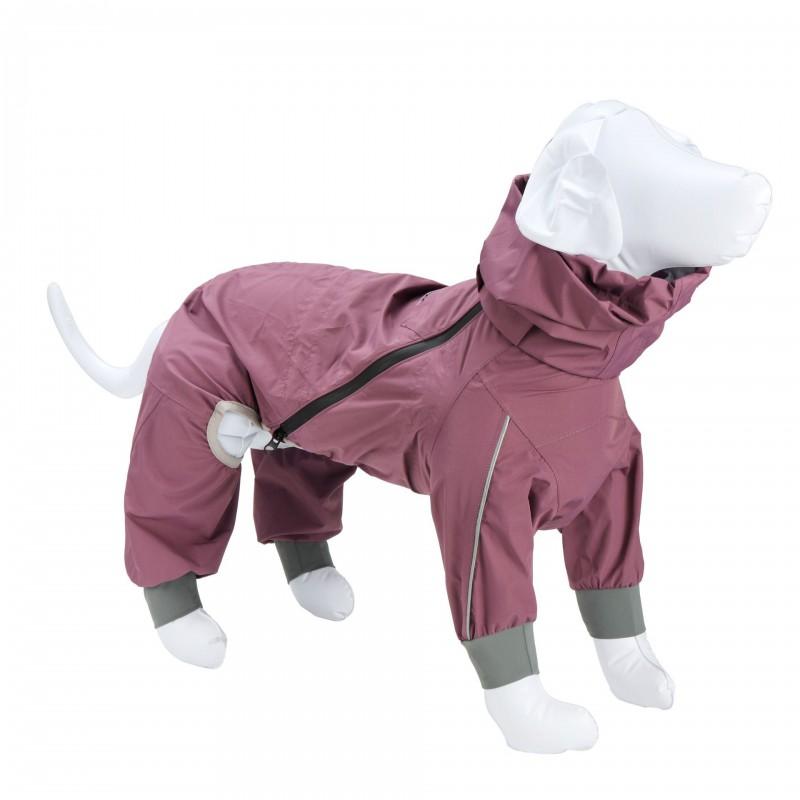 Vollschutz 4-Beiner Hunderegenmantel Wasserdichte Outdoorjacke Mittlere bis Große Rassen Wie Border Collie