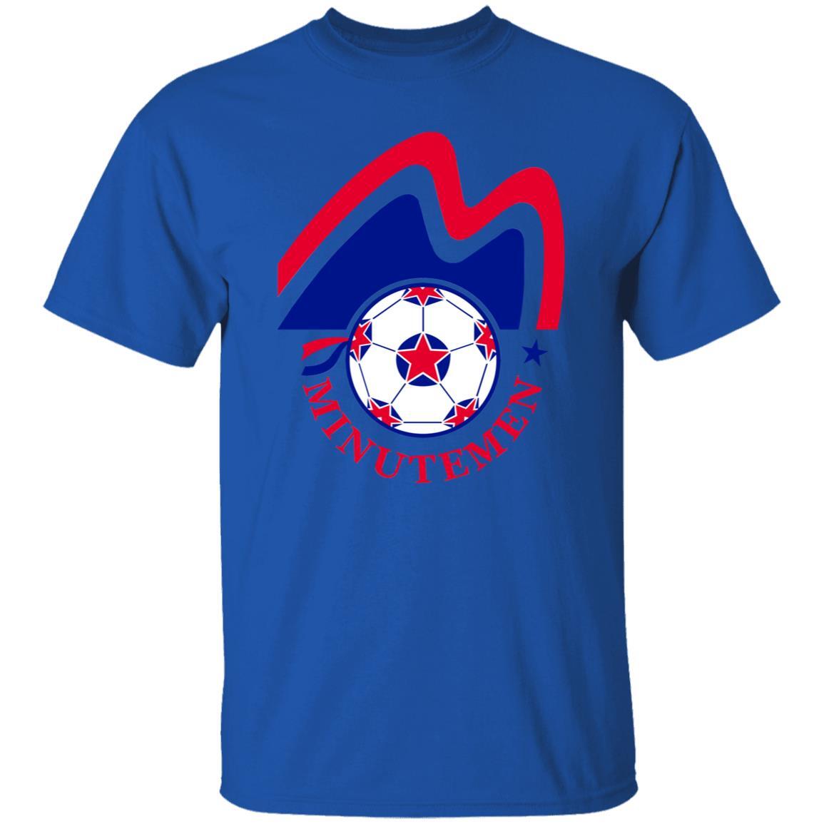 Boston Minutemen T-shirt Classic NASL Soccer 4XL