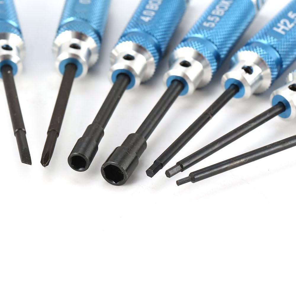 MEIMEITAOTAODY Hex Wrench Socket Nut Precision Nut Driver Set for Model Airplane Repair Driver, Driver,