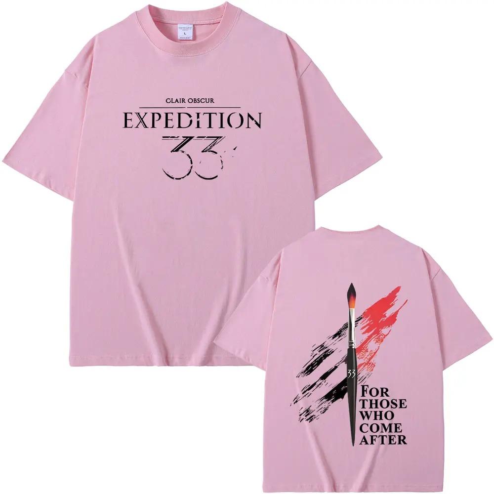 Clair Obscur Expedition 33 For Those Who Come After Graphic Tee RPG Merch Dark Fantasy Vintage Unisex Women And Unisex Tshirts