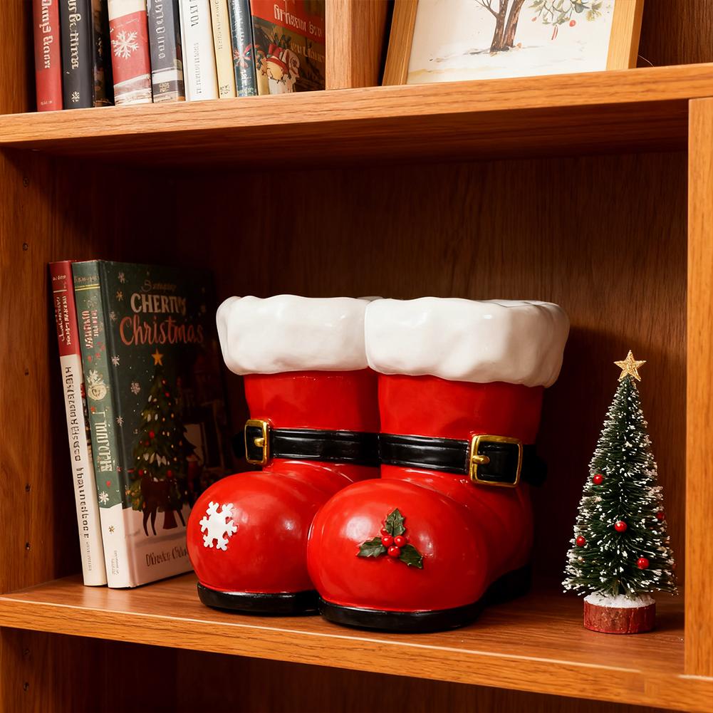 Julblomkruka, Växthållare Behållare Prydnad Bordscenterpiece Planteringskruka Kruka för Fönsterbräda Skrivbord