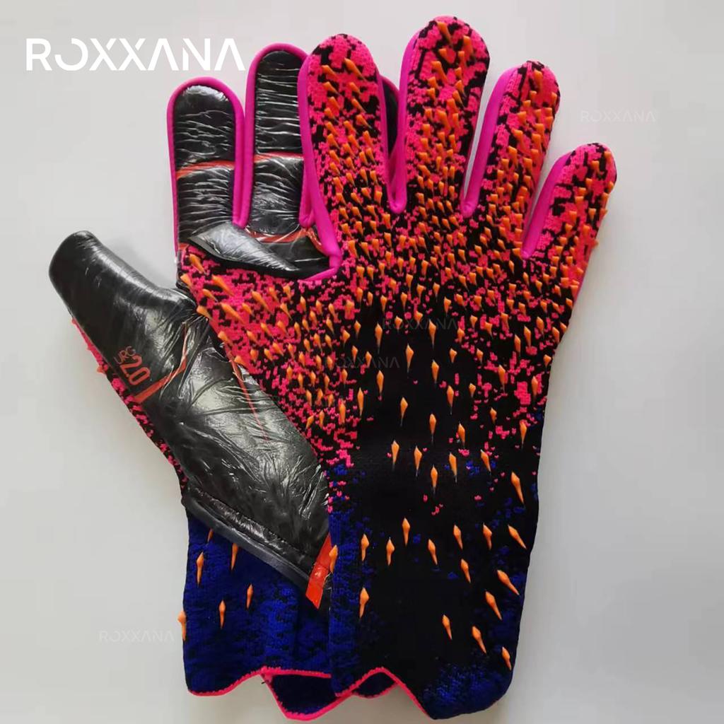 ROXXANA Premium Anti-Rutsch Latex Fußball Torwarthandschuhe Professionell Erwachsene Teenager Torwart Fußball Torwarthandschuhe